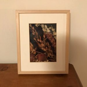 Dried Floral Shadow Box Picture Frame Decor